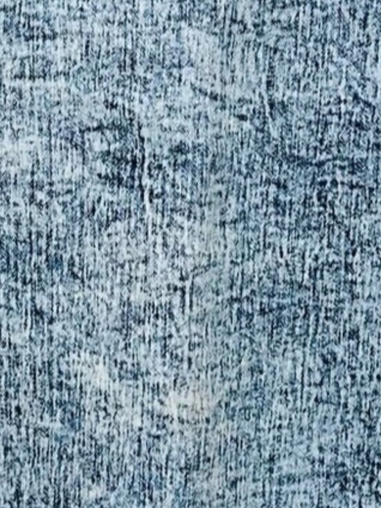 None Dresses & Skirts - Sleeveless Acid Wash Mini Dress - Light Blue
